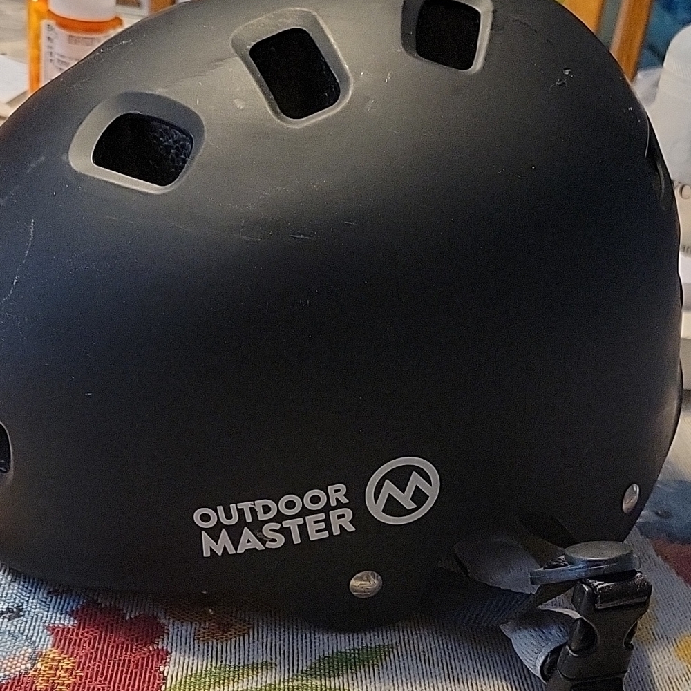 Outdoor Master Black Helmet